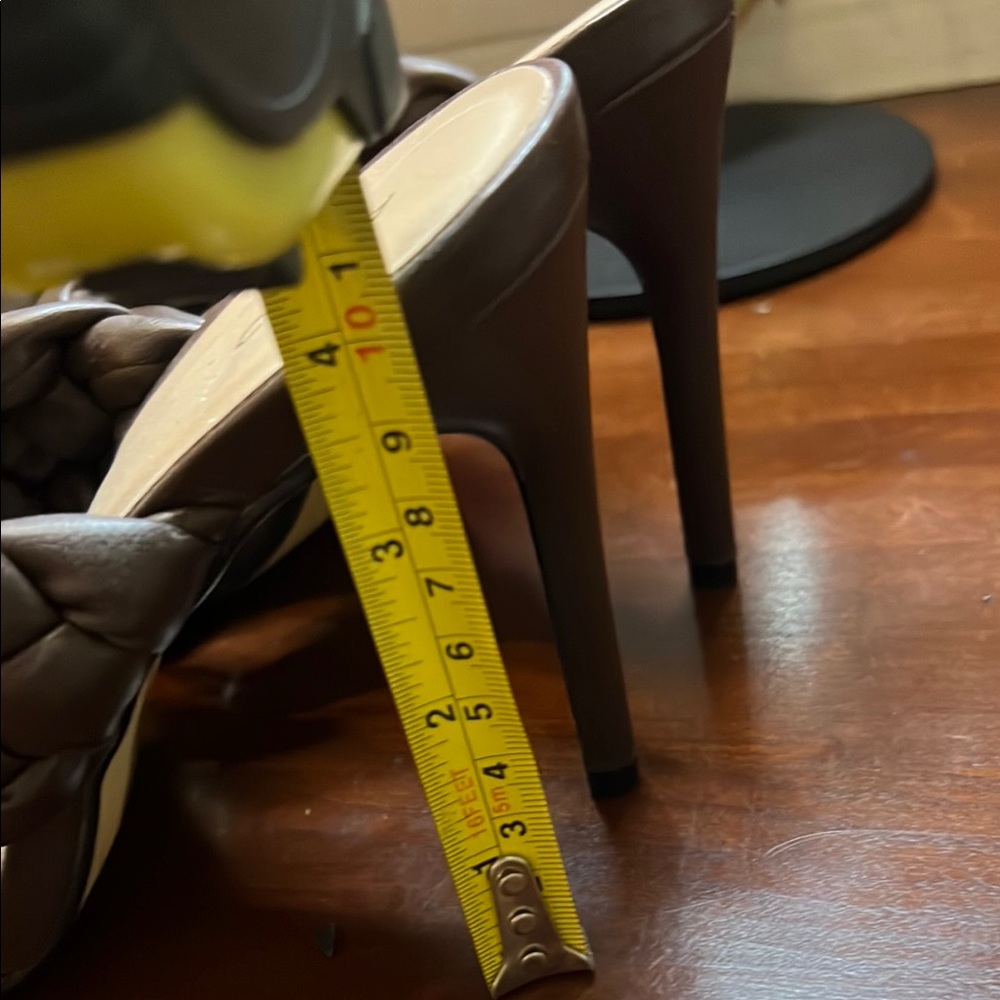Aldo Women's Chocolate Braided Mules - Picture 5 of 9